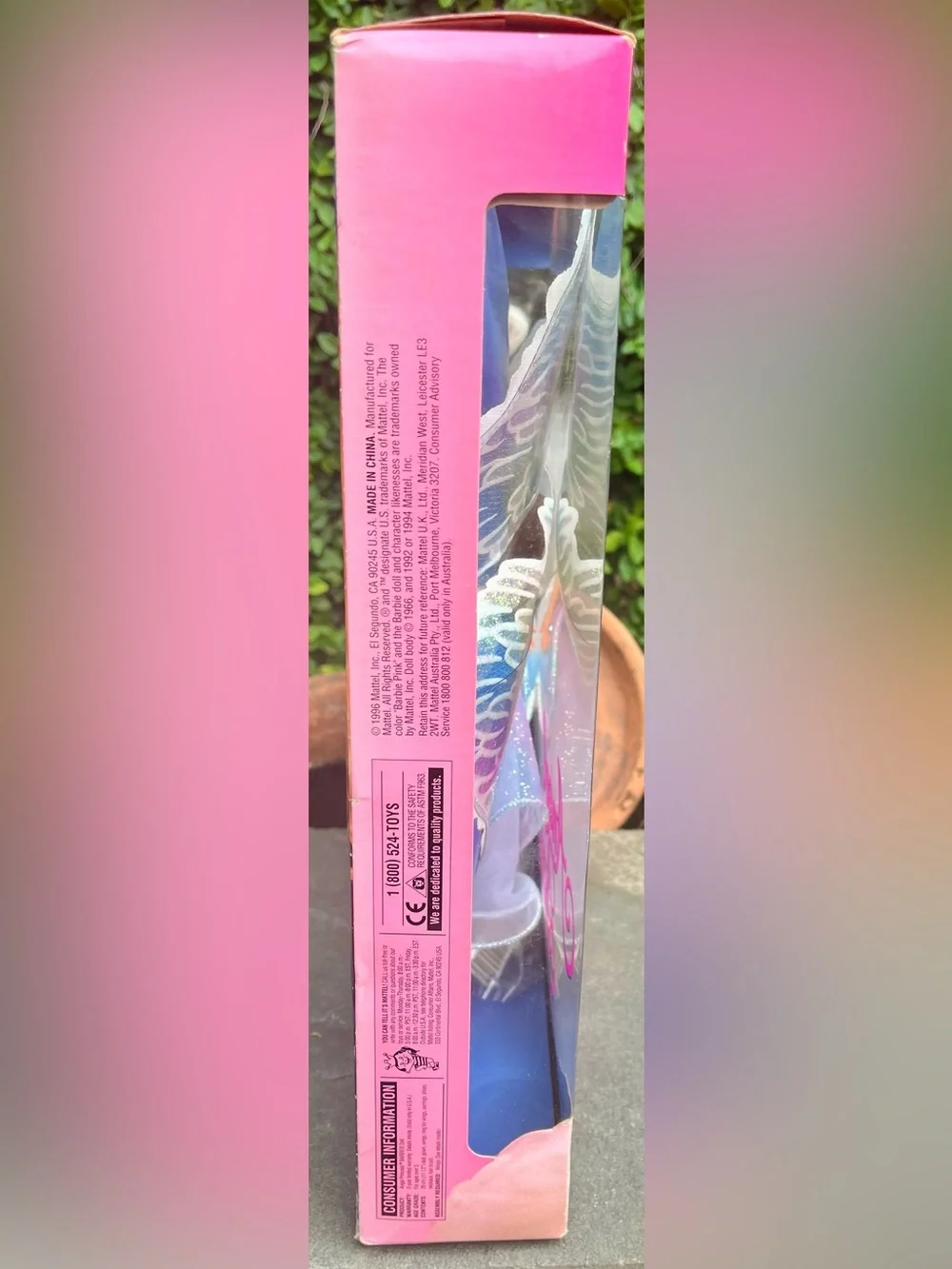 1996 Angel Princess Barbie Never Removed From Box